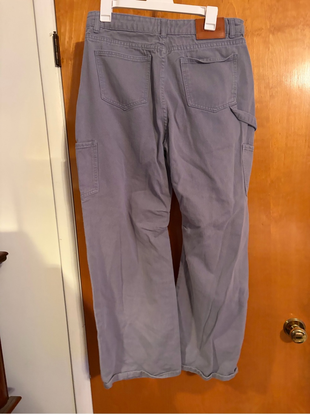 Princess Polly women’s Cargo Pants in Dusty Lavender nwt sz 10 - Picture 3 of 4